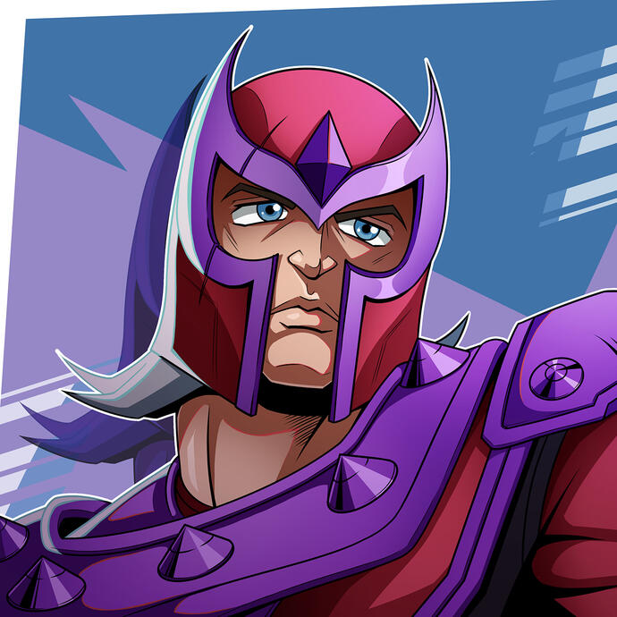 Magneto Marvel Rivals Commission