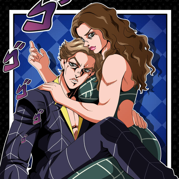 JJBA Commish Illustration 3